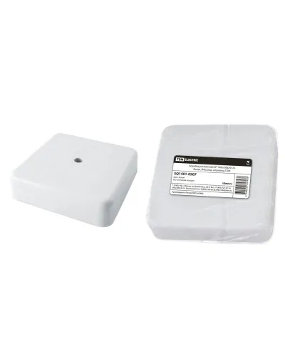 Коробка КР 100х100х29 ОП белая, IP40 (SQ1401-0907). Распаячная коробка. TDM ЕLECTRIC в Ижевске