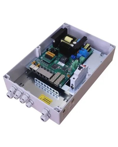 Tfortis PSW-2G6F+. Коммутатор для подключения 6 камер. TFortis в Ижевске