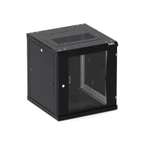 TWC-156060-R-G-BK. Шкаф телекоммуникационный 19 настенный 15U. TLK