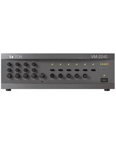 VM-2240 ER (TOA). Усилитель трансляционный зональный, 240 Вт. TOA в Ижевске