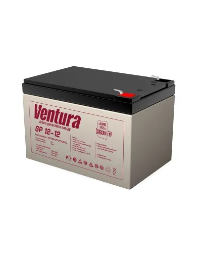 Ventura GP 12-12. Аккумулятор герметичный свинцово-кислотный. Ventura в Ижевске