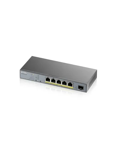 GS1350-6HP-EU0101F. L2 коммутатор PoE+ для IP-видеокамер. ZYXEL в Ижевске