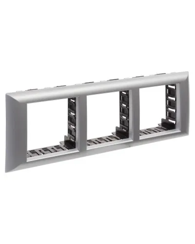 Рамка-суппорт Avanti для In-liner Front 6 модуля серебристый металлик (4404916): Рамка-суппорт в Ижевске