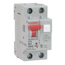АВДТ YON MDR63 C32 2P 10mA (MDR63-21C32-A). Автоматический выключатель дифференциального тока. ДКС