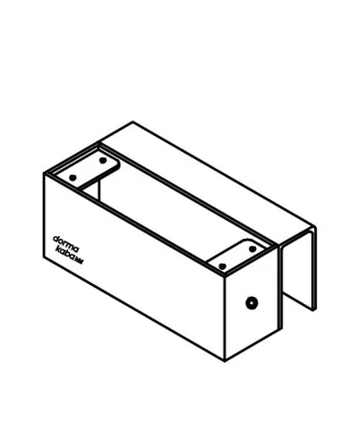 DBA-101 Glass Comfort. Комплект монтажный для цельностеклянной створки, для совместной работы с замком DB100.. dormakaba в Ижевске
