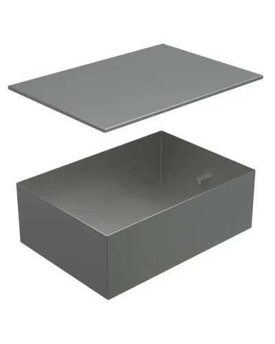 Коробка металлическая с крышкой для заливки в пол BOX/6-8 (70161): Коробка металлическая с крышкой для заливки в пол 249,6х167,6х75мм, для люков 70062, 70082 в Ижевске