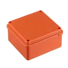 Коробка JBS100 100х100х55, 5P (0,15...2,5мм²) (42057HF). Коробка монтажная, огнестойкая, без галогена. Экопласт
