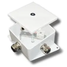 КМ-О (2к*6,0)-IP66-100х100, три ввода: Коробка монтажная огнестойкая