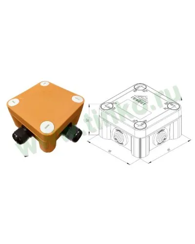 КМ-О-1010(П)(8к)-IP66(П6-12): Коробка монтажная огнестойкая в Ижевске