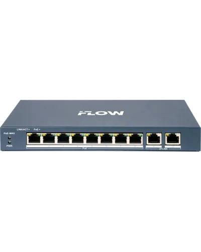 F-SW-EU410POE-V/L. Сетевой PoE коммутатор. i-FLOW в Ижевске