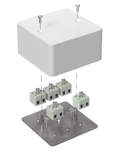 Коробка огнестойкая для к/к 40-0460-FR2.5-10 Е15-Е120 85х85х45. Коробка огнестойкая. Промрукав в Ижевске